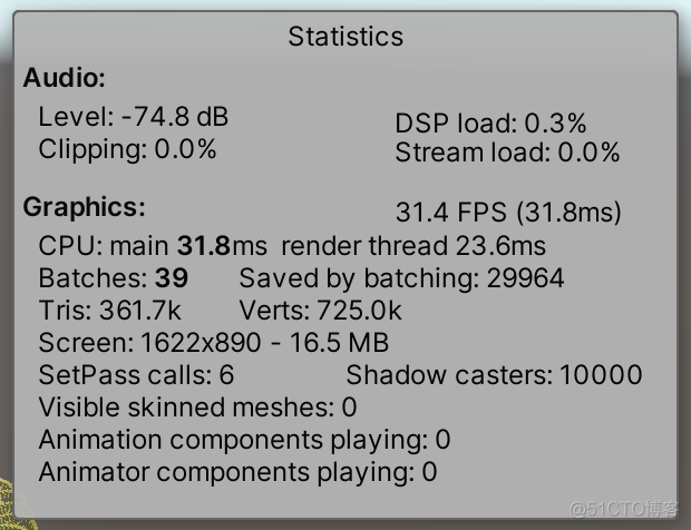 gpu load 不稳定 gpu不稳定 突然降为0_游戏引擎_07