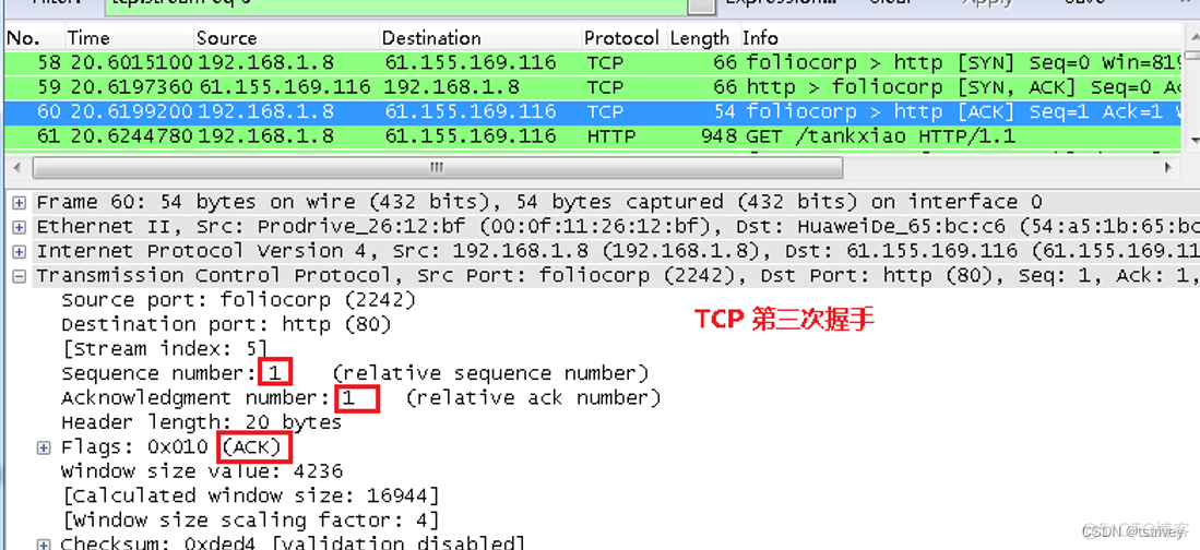 wireshark 查看SNI wireshark 查看包的协议类型_封包_11