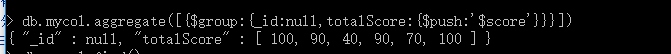 go使用 mongo aggregate用法 mongo aggregate explain_数组_10