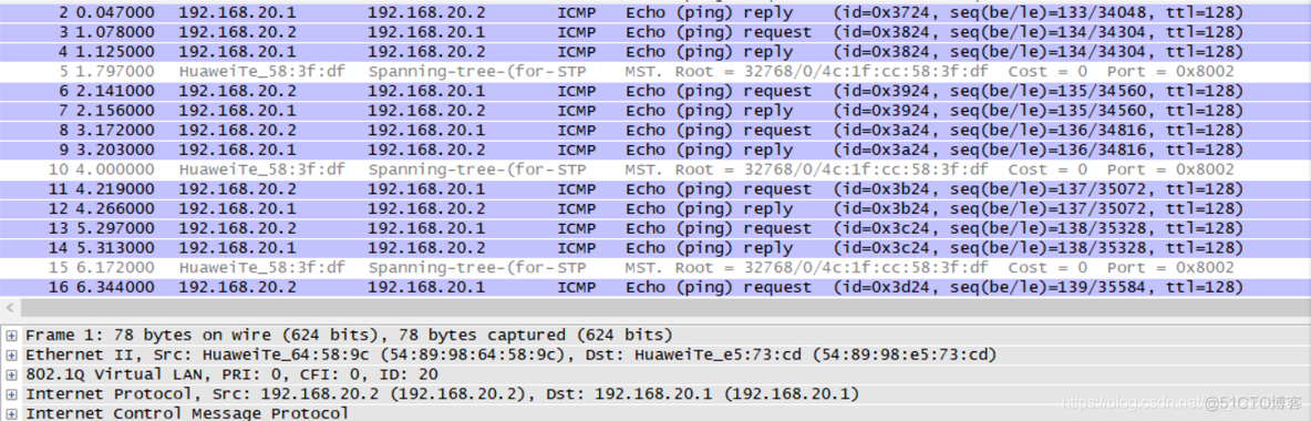 mstp如何对接ospf mstp 配置_抓包_04