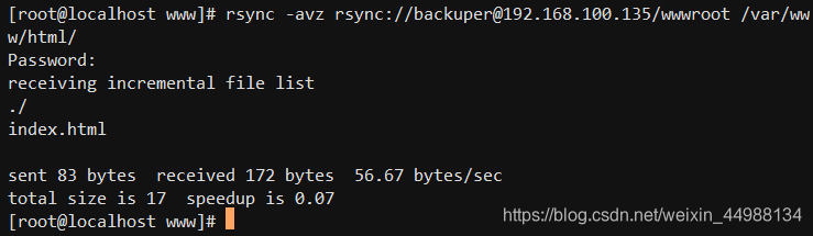 Rsync 备份 ceph rsync 拷贝_客户端_07