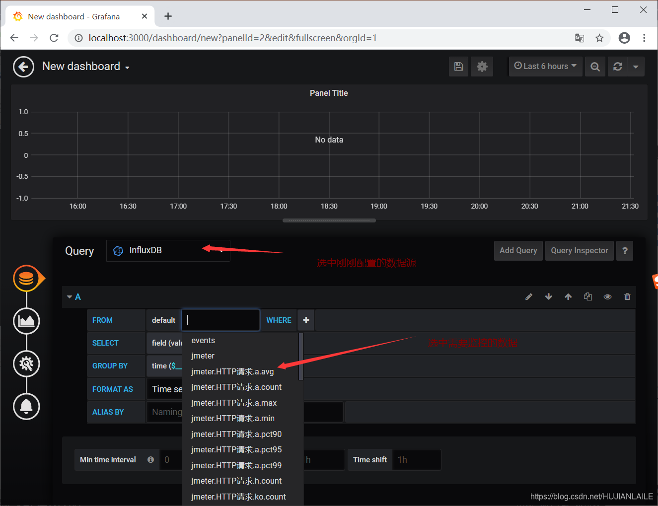 grafana模版的json文件怎么查看自己模版的ID grafana导入json_数据_10