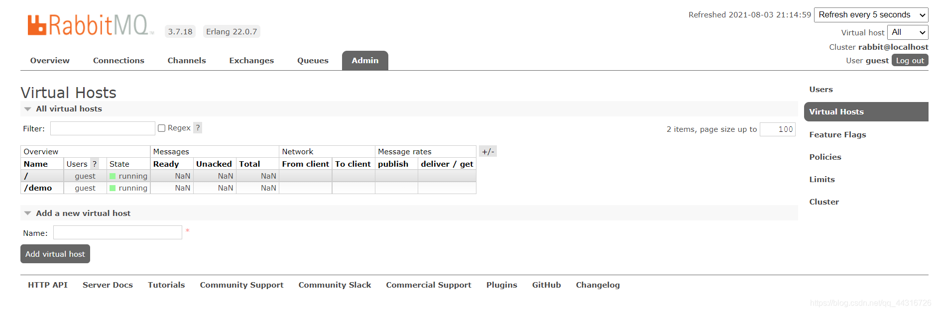 rabbitmq management没有chart图形 rabbitmq 管理界面_mysql_06