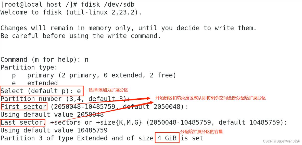 为Centos系统添加一块10G硬盘 centos添加硬盘命令_linux_16