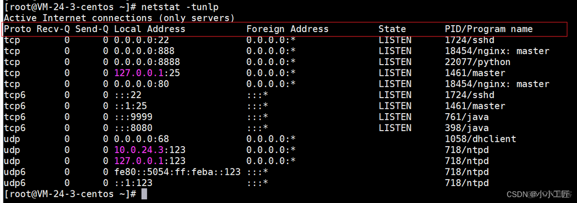 netstat 只监控特定端口 netstat如何监听端口_TCP_03