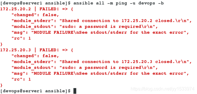 ansible 判断端口不存在 ansible connection_客户端_10