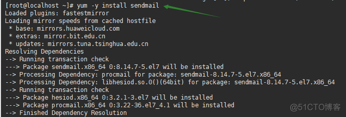 测试 centos 发送邮件 centos7 sendmail_mail