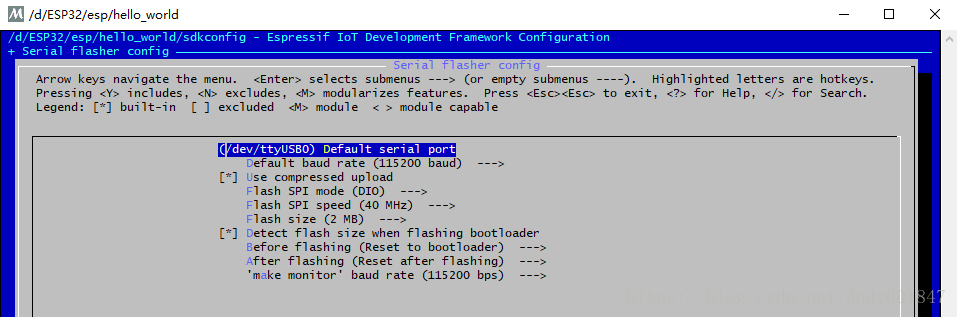 esp32 程序框架 esp32开发环境搭建_示例代码_05