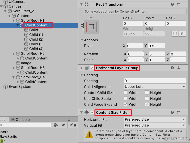 unity scroll view 滑动限值 unity 滑动列表_scrollview_05