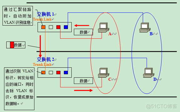 vlan组网图 vlan1_链路_11