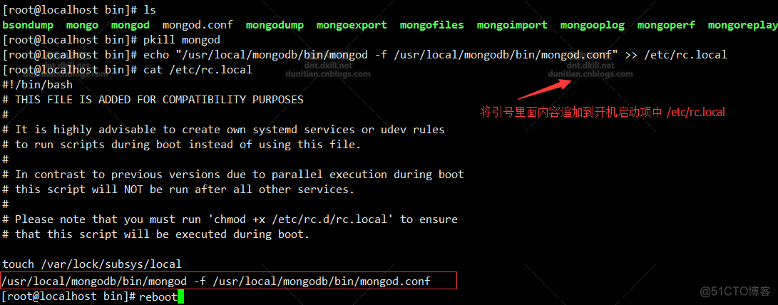 centos查看mongo有没有启动 linux查看mongodb安装路径_开机启动_22