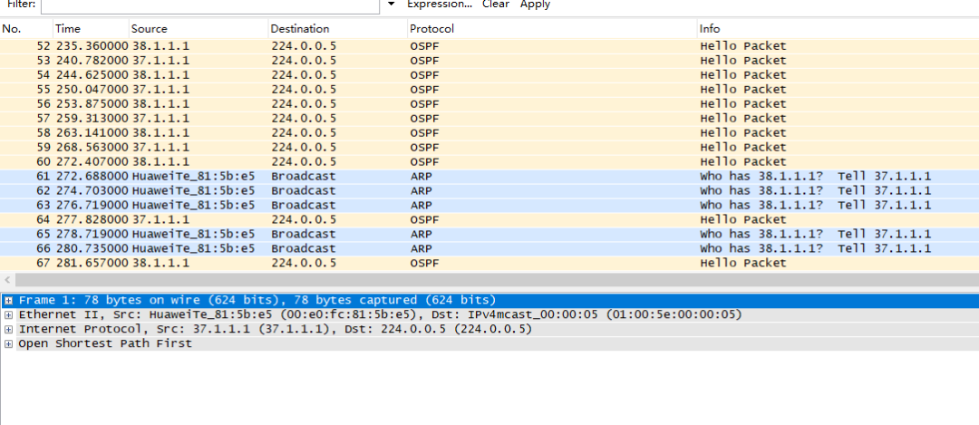 ospf邻居状态一直是exsta ospf邻居状态为full_测试sftp通不通_15