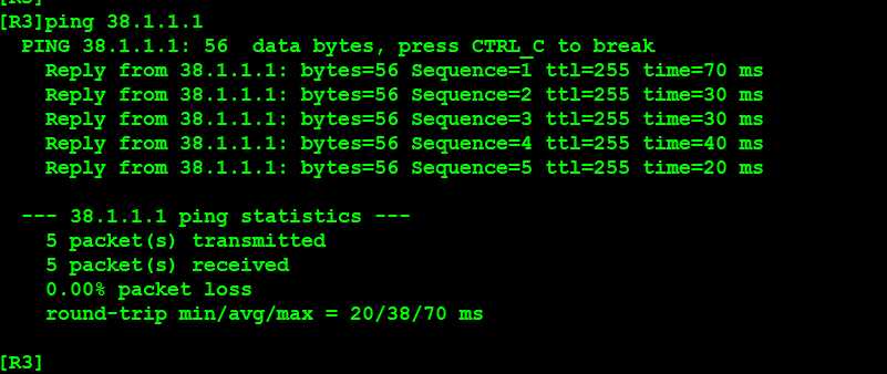 ospf邻居状态一直是exsta ospf邻居状态为full_ping不通网关 抓包正常_16