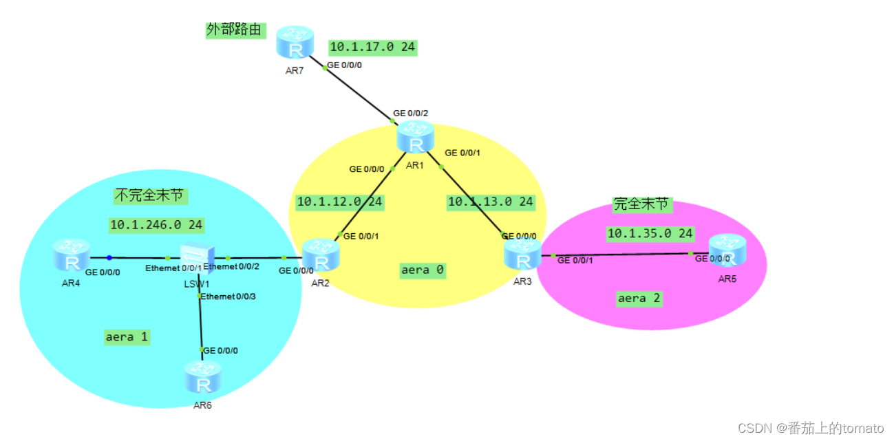 ospf 4 类LSA ospf4类lsa泛洪范围_缺省路由