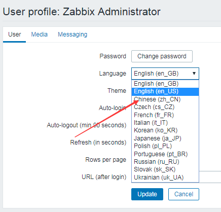 zabbix 设置时区 zabbix设置中文_运维_03