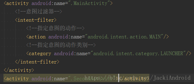 在activitymanifest配置activity &lt;activity&gt;,在activitymanifest配置activity <activity>_控件_20,第20张