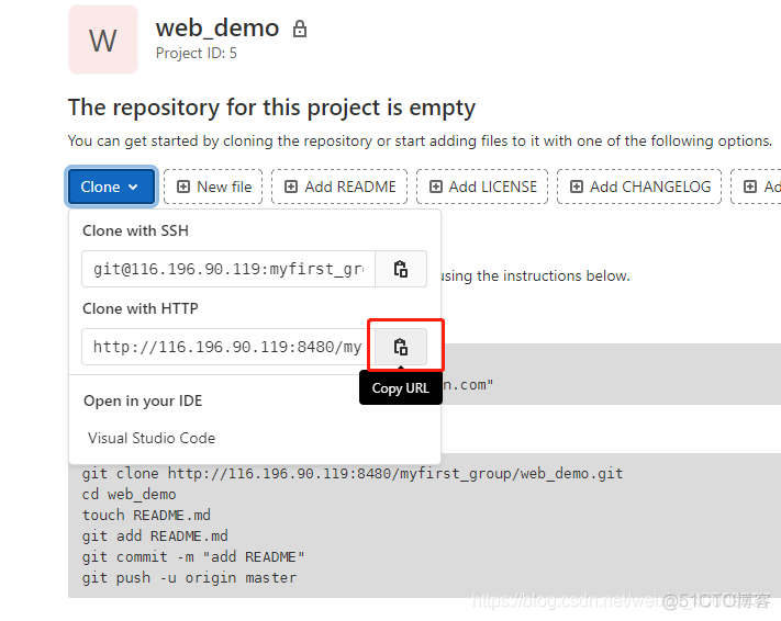 gitlab 项目组中 新建子项目 gitlab怎么创建项目_创建用户_22