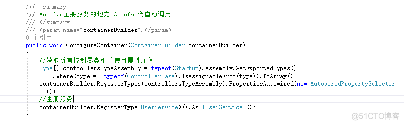 net8 顶级语法使用Autofac依赖注入容器 .net framework 依赖注入_Startup_17