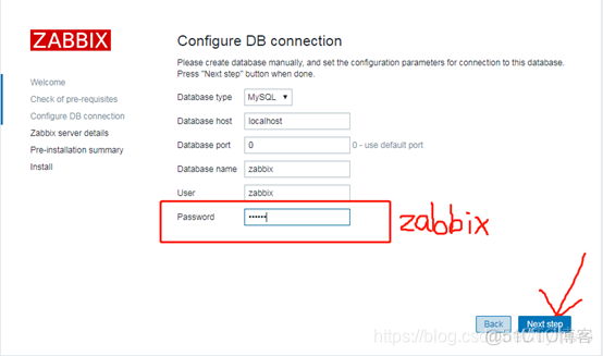 zabbix5 页面重新连接数据库 创建zabbix数据库_数据库_28