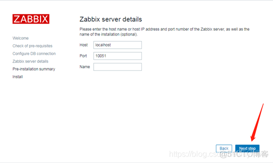 zabbix5 页面重新连接数据库 创建zabbix数据库_php_29