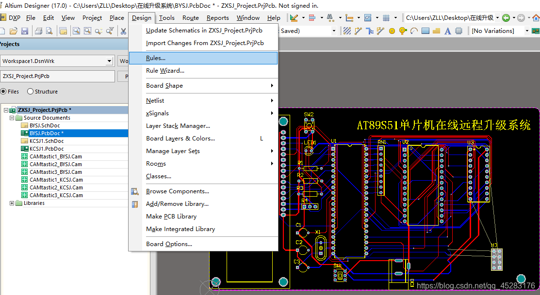 altium designer pcb对应原理图 altium designer原理图与pcb设计教程_布线规则_21