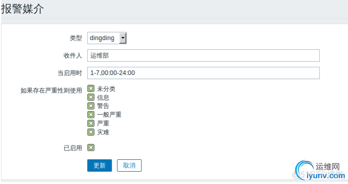 zabbix 告警动作配置 zabbix告警接口_zabbix 告警动作配置_05