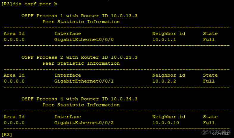 为什么在防火墙上配置ospf后没有效果 防火墙做ospf_网络互联_02