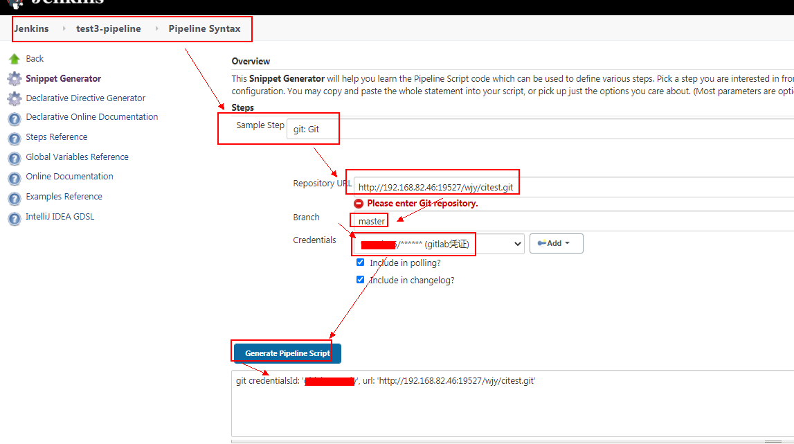 jenkins配置gittag jenkins配置gitlab lfs拉取代码_github_23