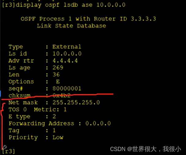 常用OSPF真实实例 ospf常用的lsa_ospfLSA_32