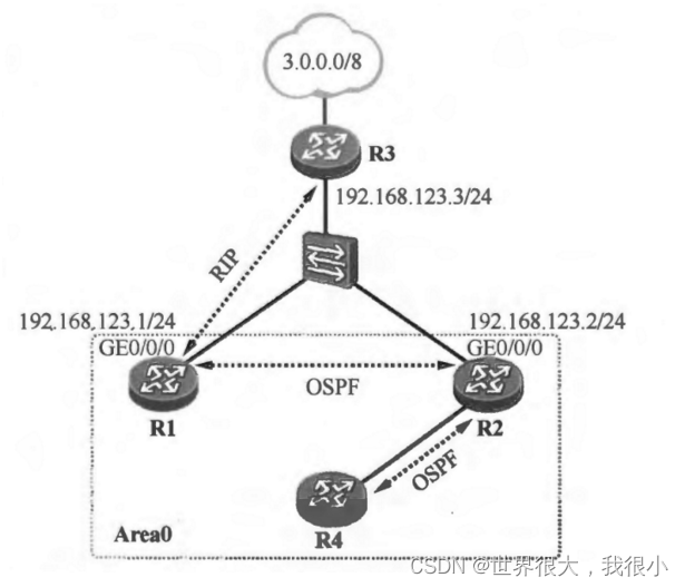 常用OSPF真实实例 ospf常用的lsa_链路_34