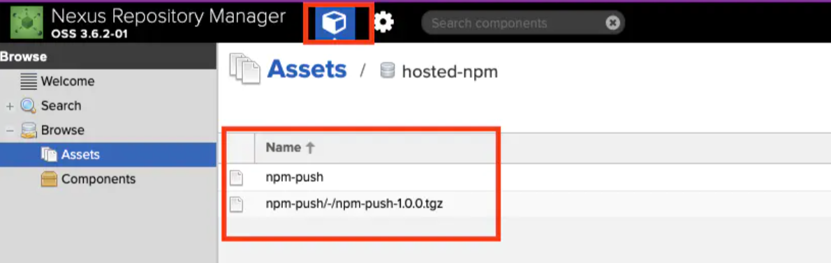 nexus 本地仓库应用pip nexus搭建npm私有仓库_npm_18