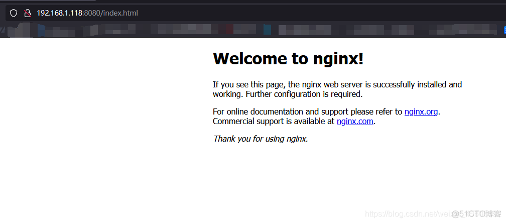 nginx 配置 欢迎页 nginx欢迎页面覆盖_php_09