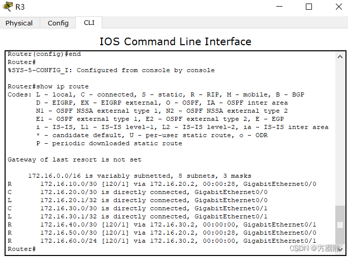 rip和ospf多路径综合实验 rip和ospf配置实验报告_Line_09