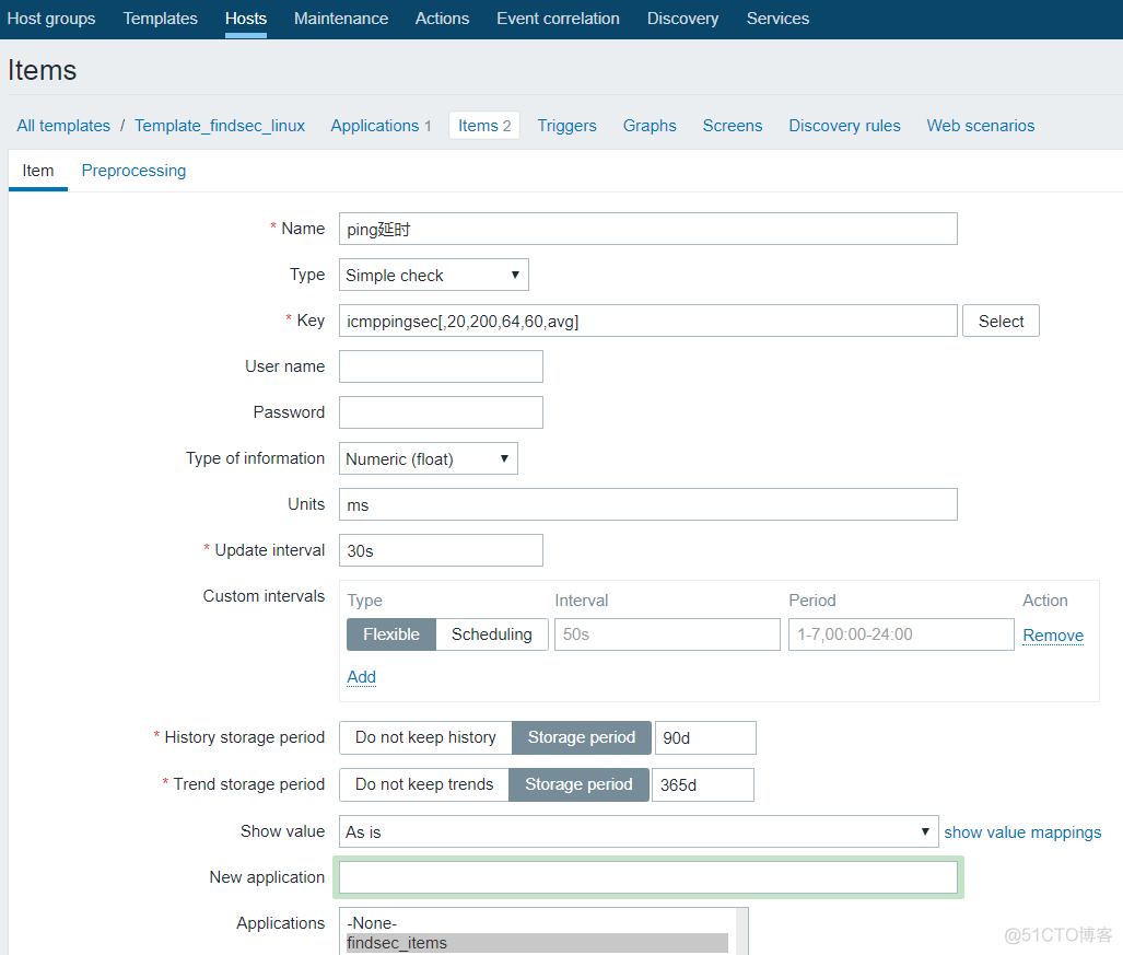 zabbix API获取所有的监控主机 zabbix icmp监控_Server_05