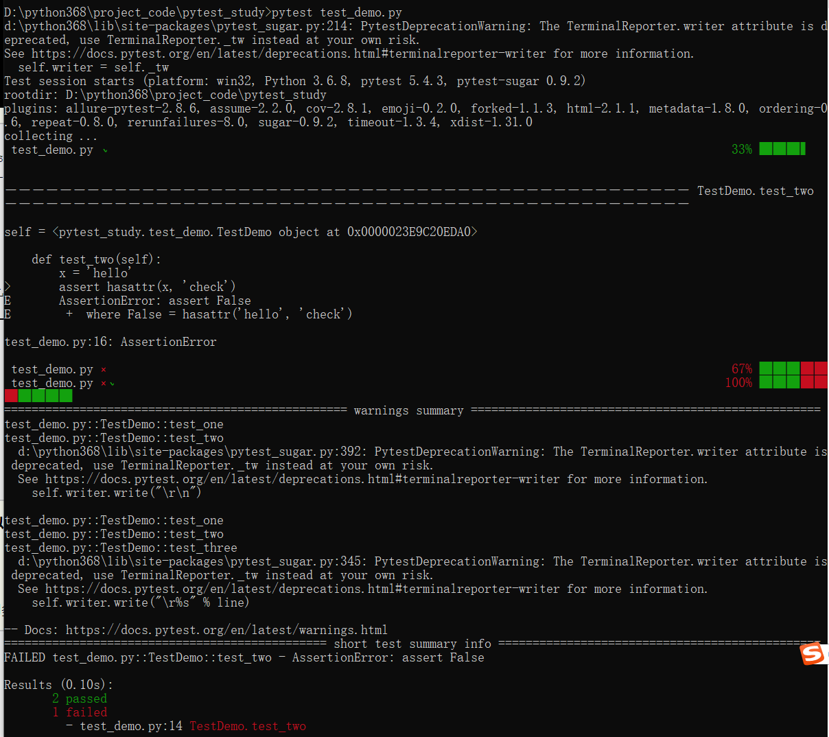 pytest sql怎么写 pytest简书_测试用例_02