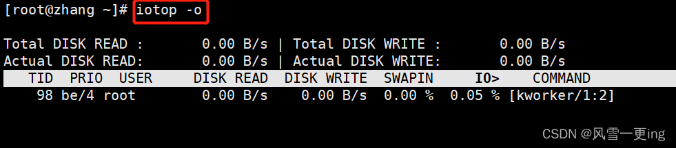 iotop 命令解析 iotop详解_运维_02