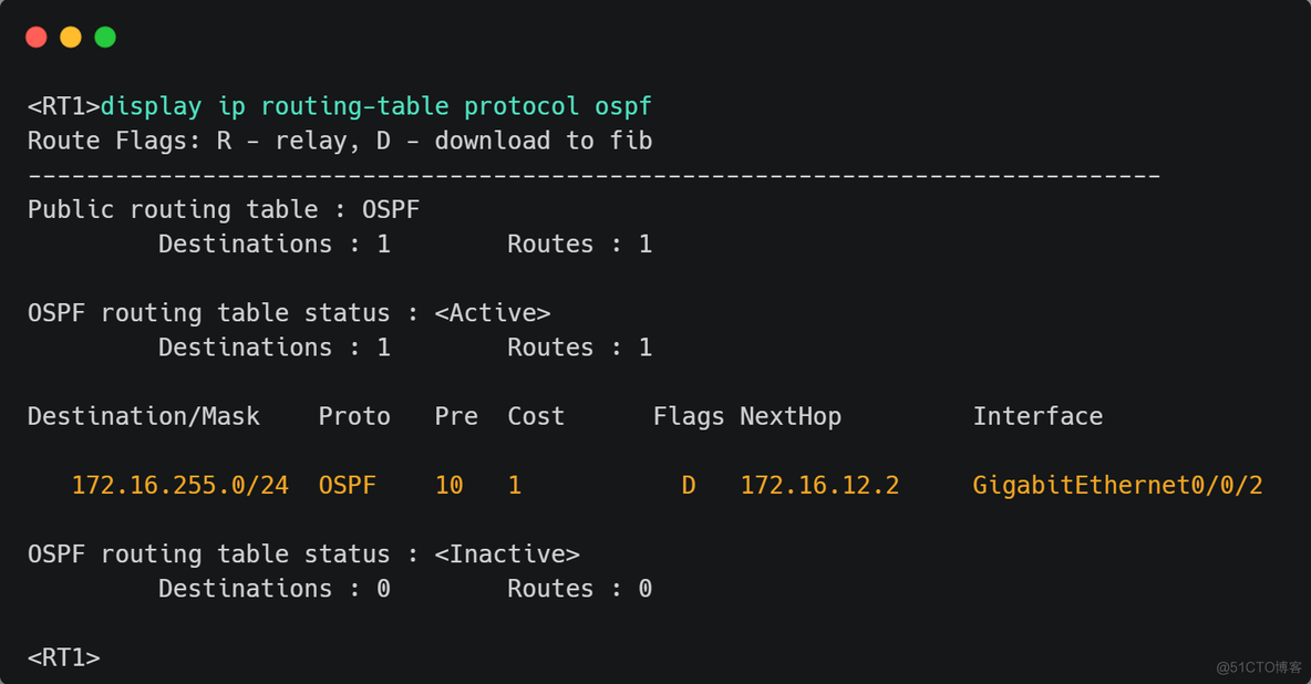 ospf配置中LoopBack ospf配置命令实例_ospf配置中LoopBack_10