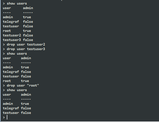 influxdb创建prometheus用户 influxdb默认用户名和密码,influxdb创建prometheus用户 influxdb默认用户名和密码_数据库_07,第7张