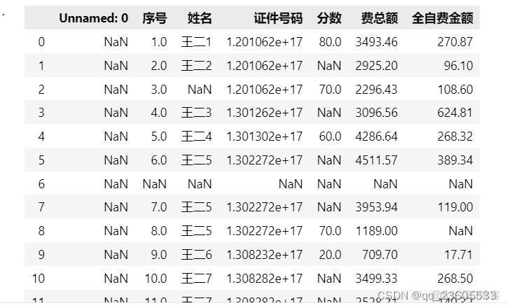 dataframe Series如果为空则删除这一行 dataframe去掉空值_数据_02