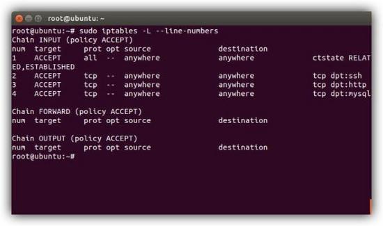 sudo iptables 放行 sudo iptables -l_服务器_04