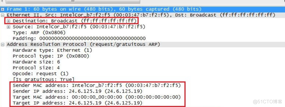 wireshark中arp报文中vlan标记 wireshark arp包_缓存_07