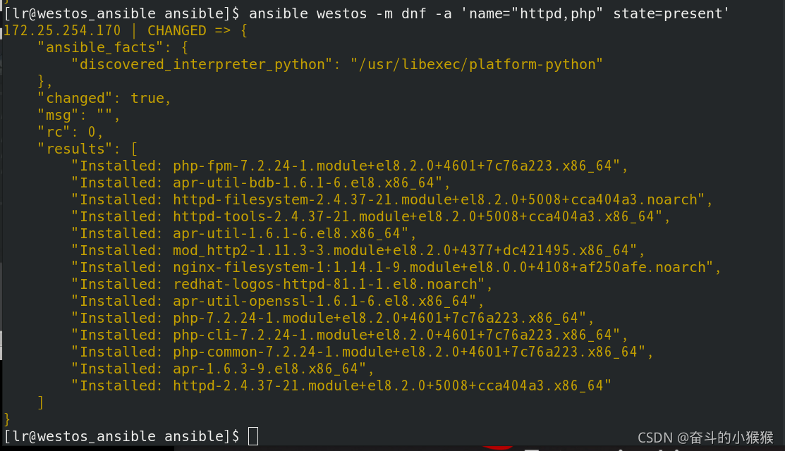 ansible dnf ansible dnf模块_删除用户_07