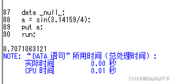 SAS 中的DATALINES sas data input_数据集_05