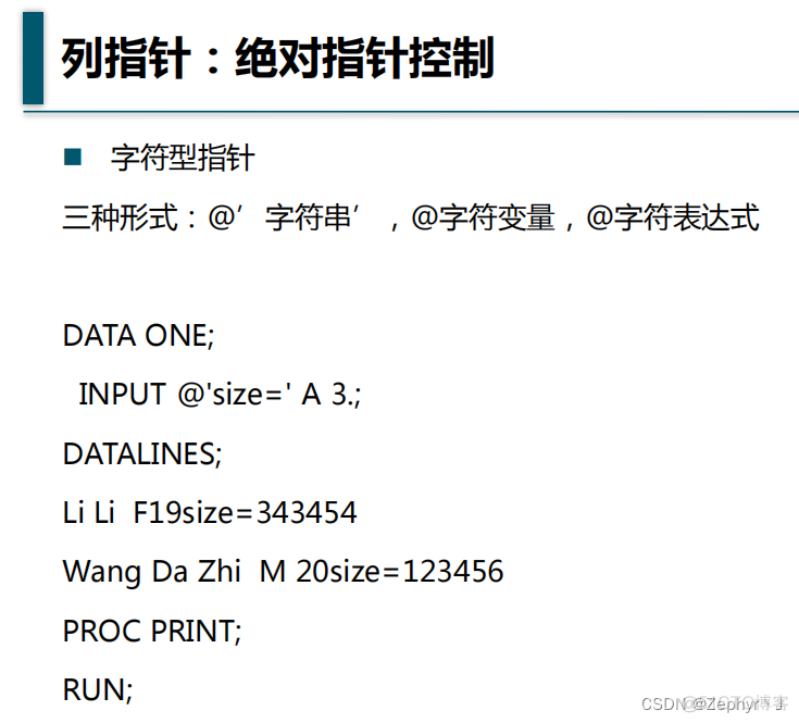 SAS 中的DATALINES sas data input_数据_20