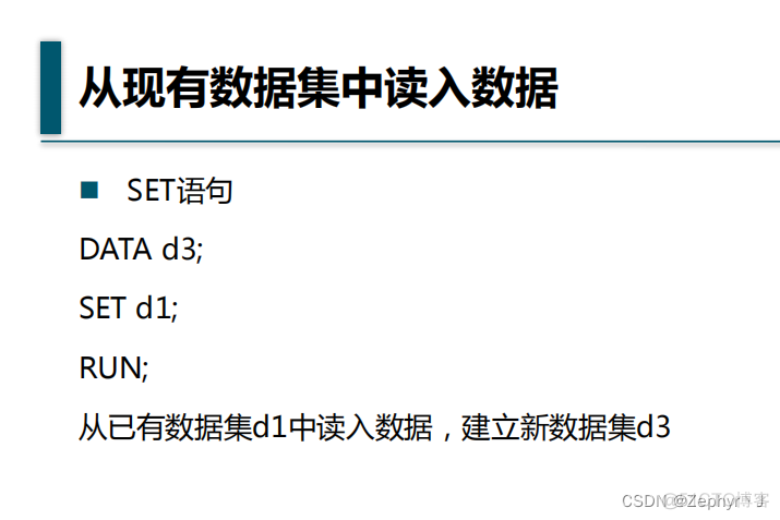 SAS 中的DATALINES sas data input_sas_38