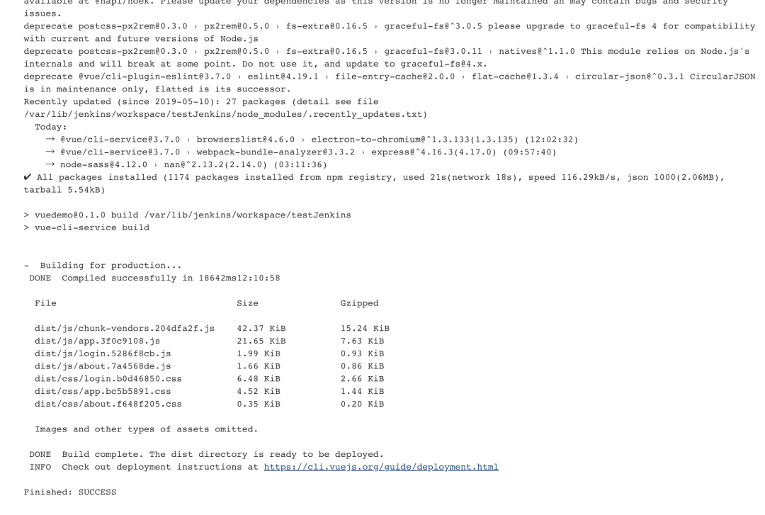 vue2 jenkins 编译慢 jenkins部署vue应用_jenkins_14