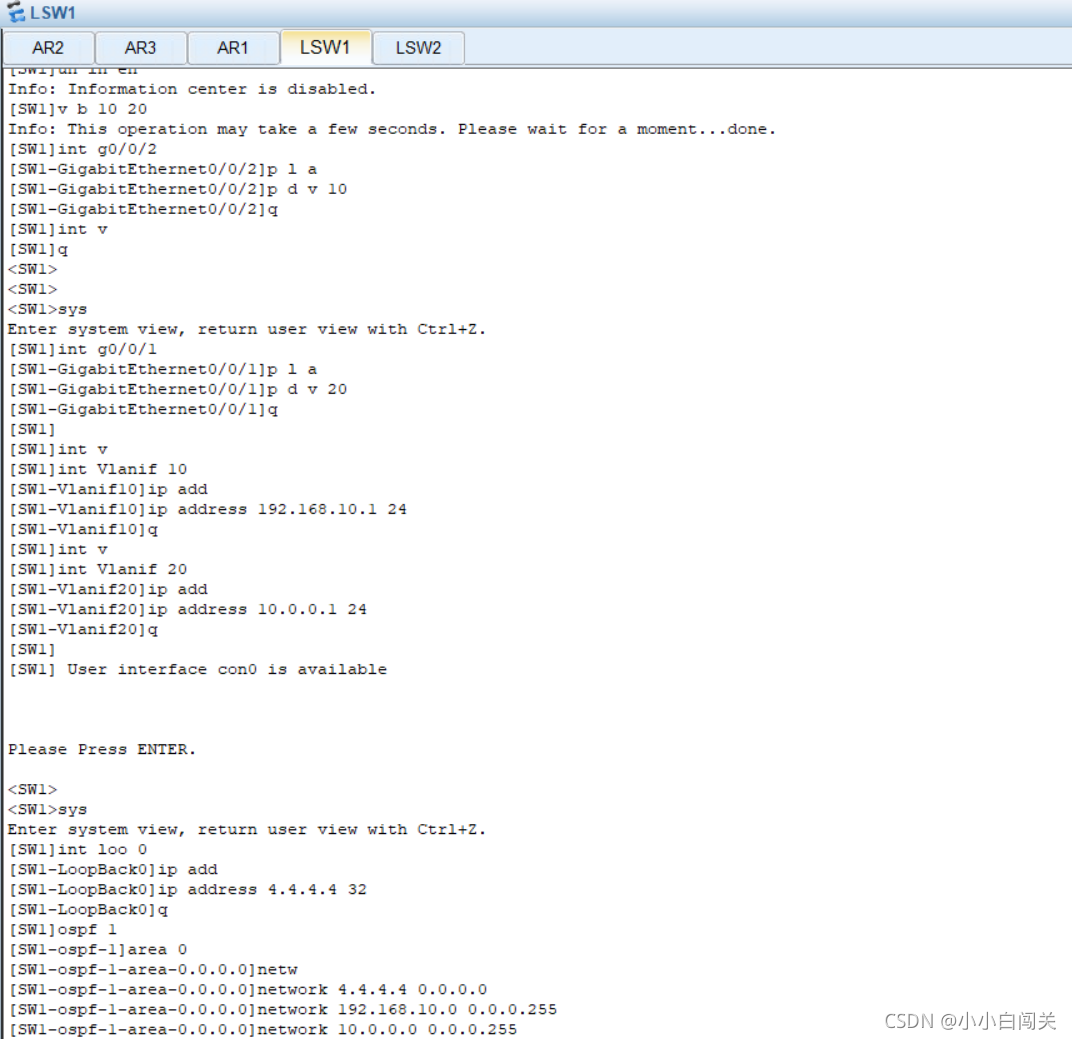 ospf路由实验总结 ospf路由协议实验_1024程序员节_12