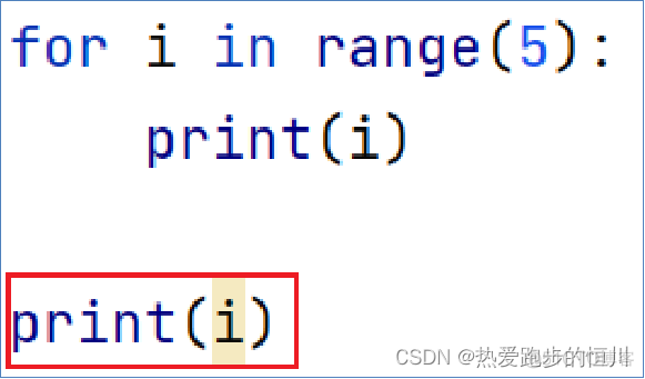 【Python入门】Python循环语句（for循环的基础语法）_python_04