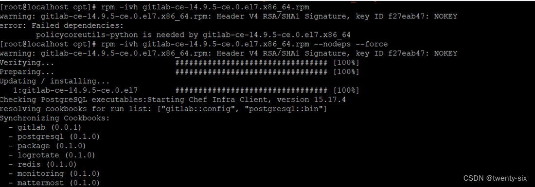 gitlab 从main 打tag gitlab ce_linux_08