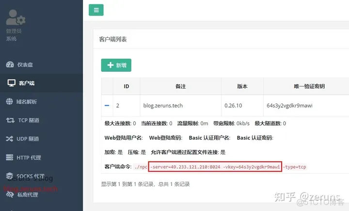 nc端口转发 centos nps 端口转发_内网_17